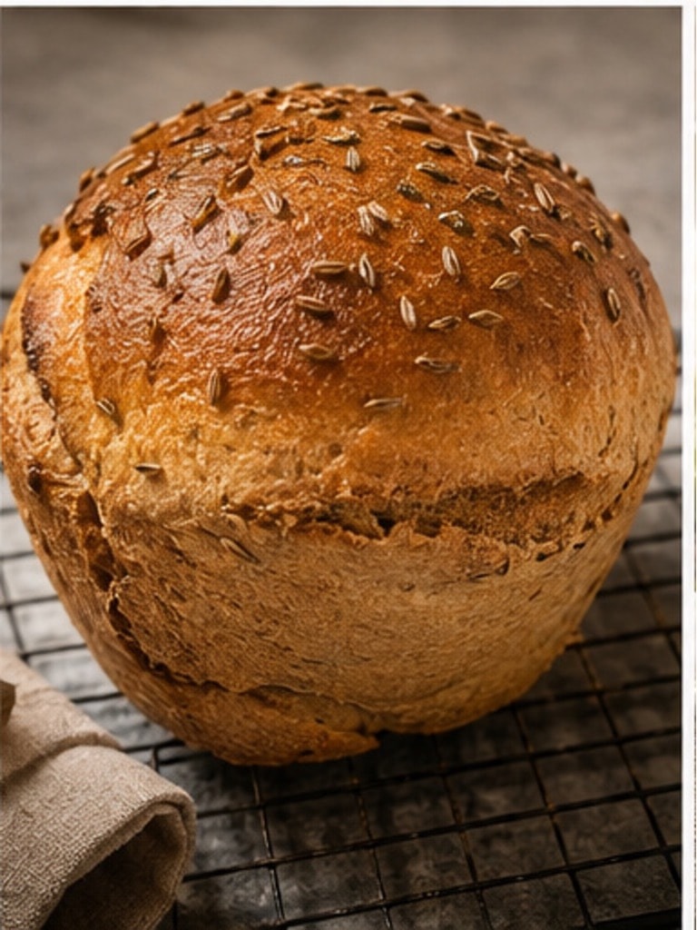 Artisan bread baked from scratch